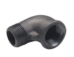 SİYAH KUYRUKLU DİRSEK 3/4 * 45 DERECE